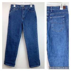 Vintage Lee high rise 90s straight leg mom jeans